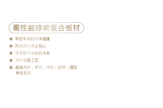 高性能綠碳復合板材